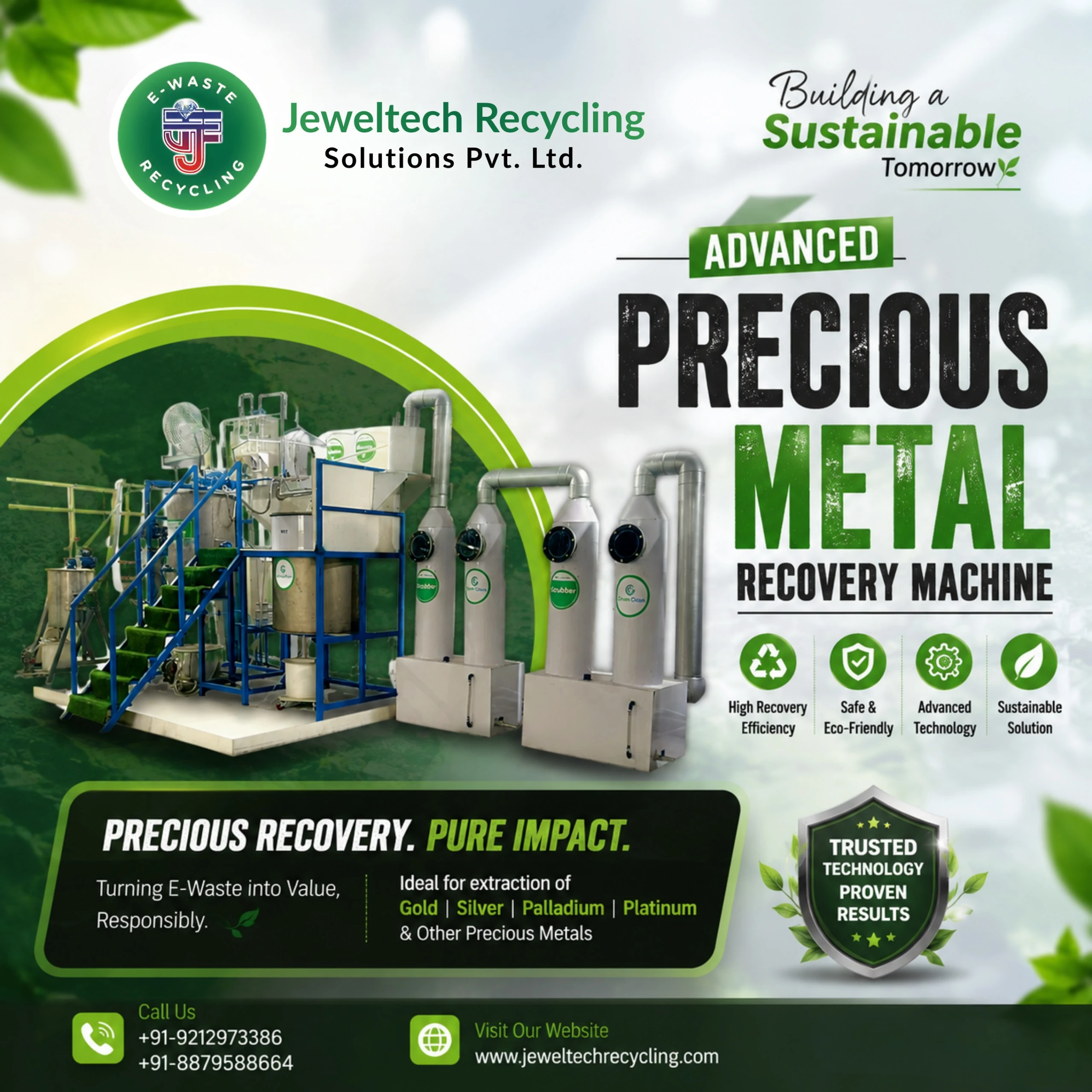 PCB Precious Metal Recovery Plant — What It Is?