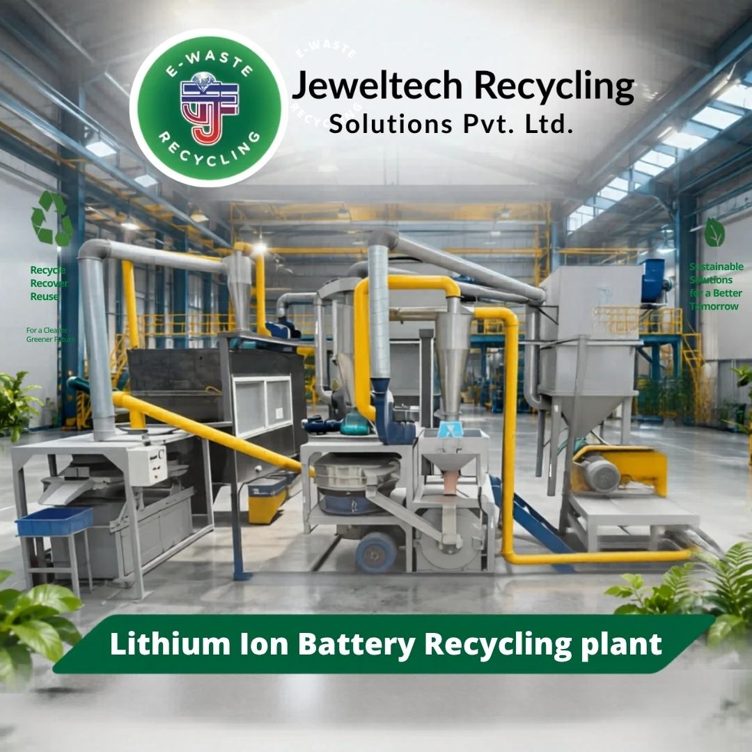 Lithium Battery Recycling Setup
