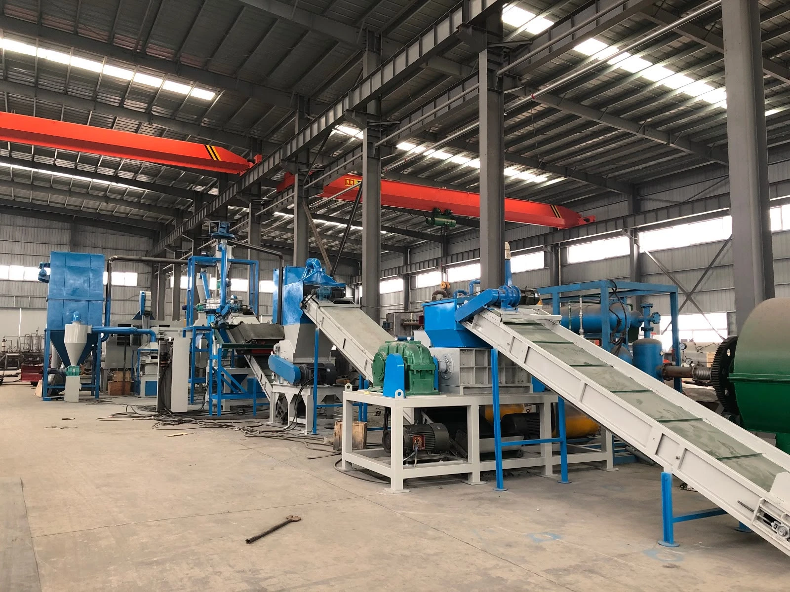 E-waste Recycling machines and plant